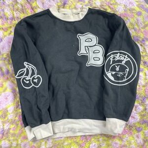 Playboy By PacSun Championship Crew Neck Sweatshirt Men's Small